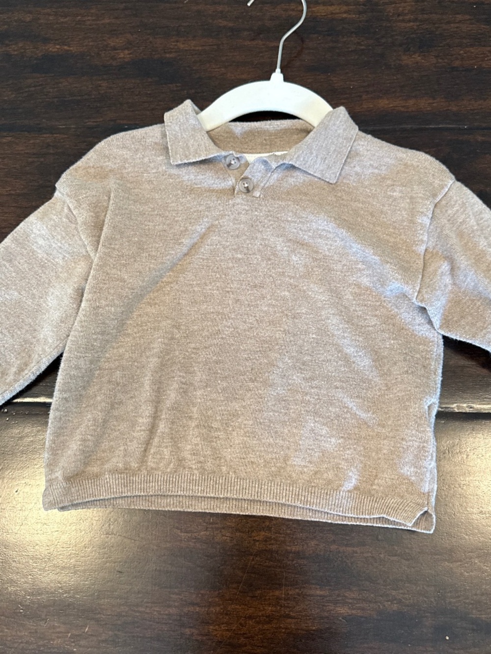 Zara Kids Brown Polo Shirt